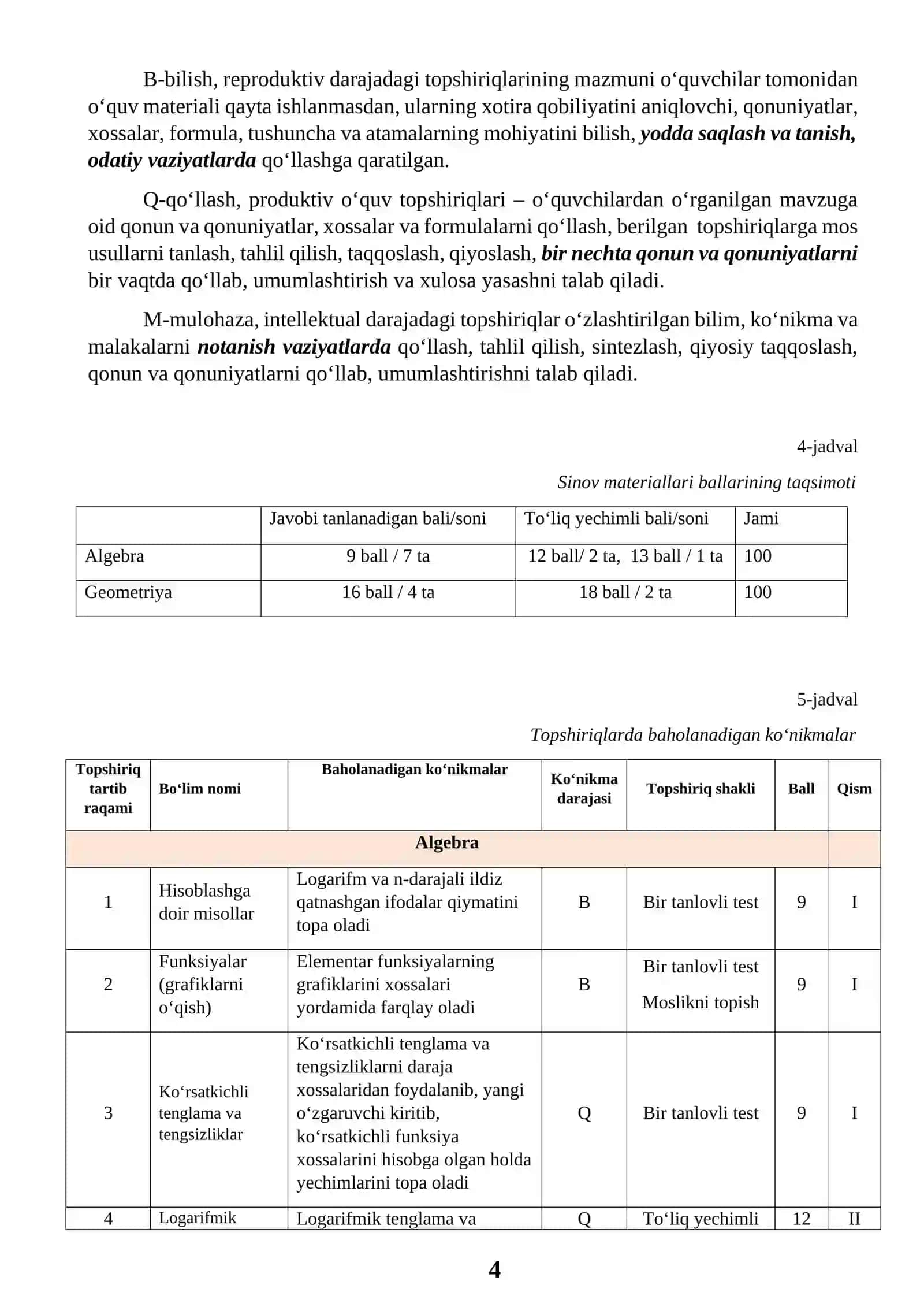 11_sinf_Matematika2025_imtihon_biletlari 4