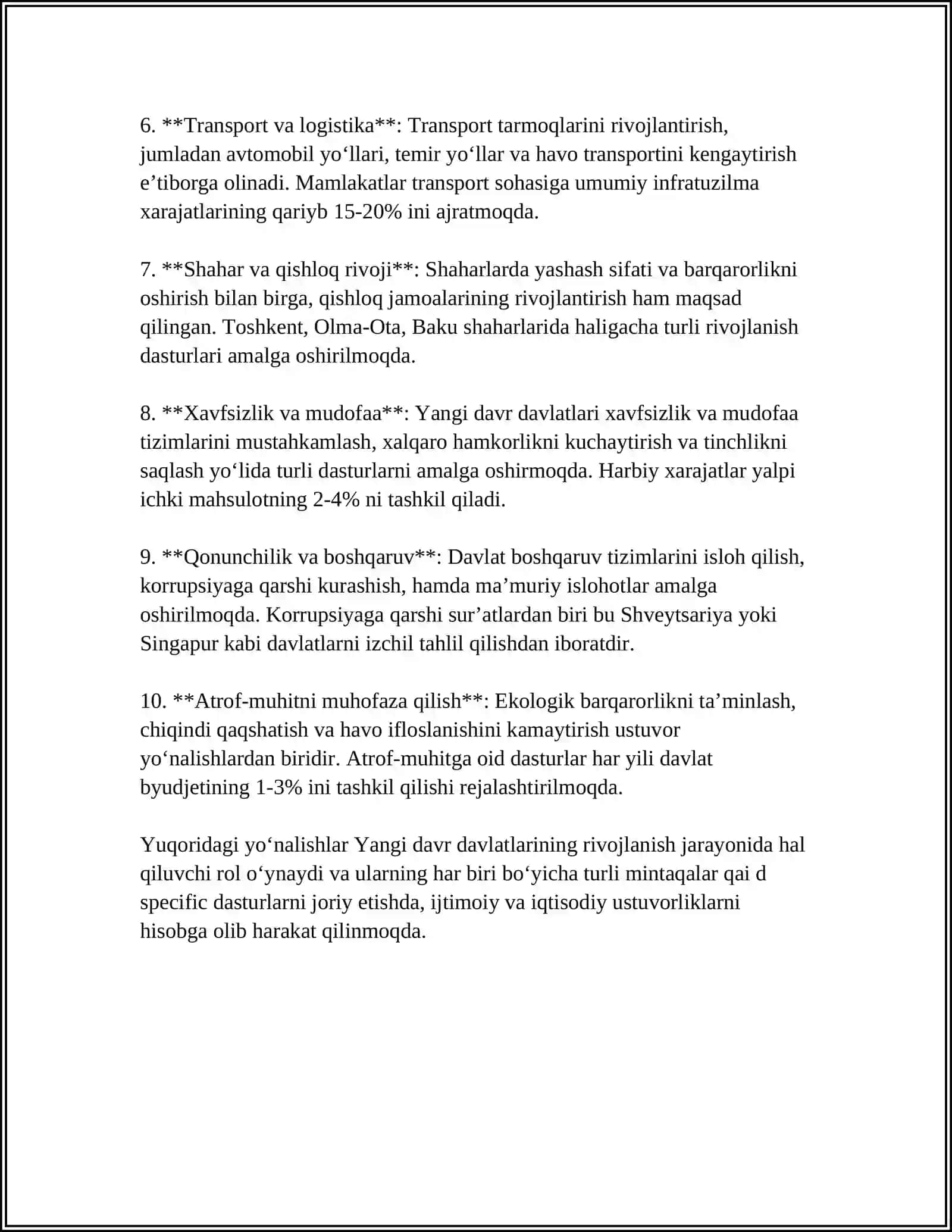 MUSTAQIL ISH Mavzu: ENG YANGI DAVR DAVLATI VA HUQUQI 4