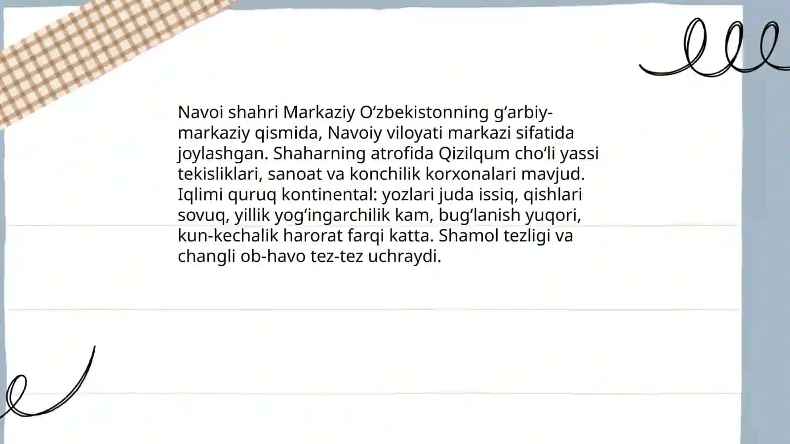 Navoiy Shahri 4