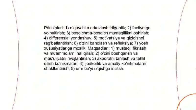 Boshlangʻich taʼlimda mustaqil taʼlimning nazariy asoslari 4