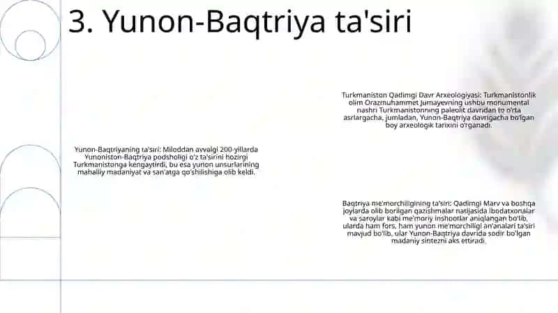 Turkmaniston Qadimgi Davr Arxeologiyasi 4