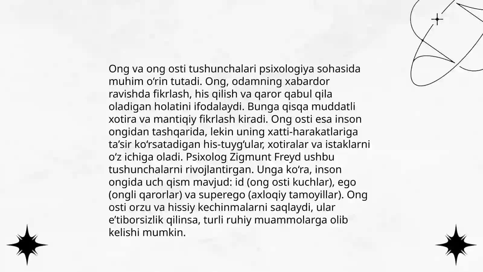 Ongning tushunchalari 4