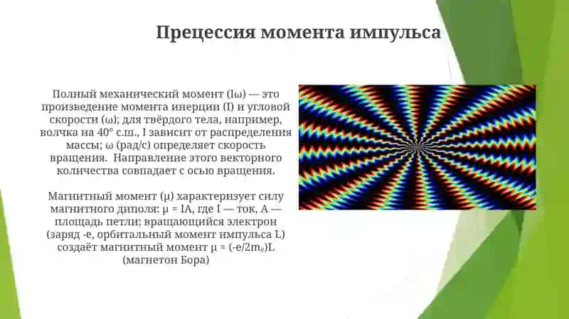 Полный механический и магнитный момент 4