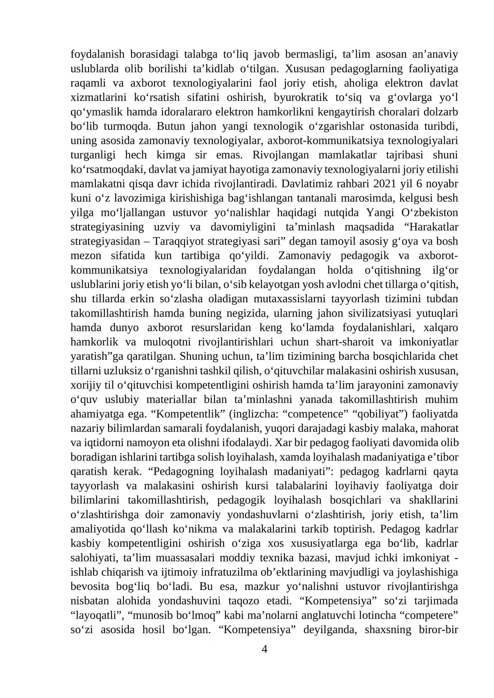 MAKTABGACHA YOSHDAGI BOLANING KOMPETENSIYALARI 4