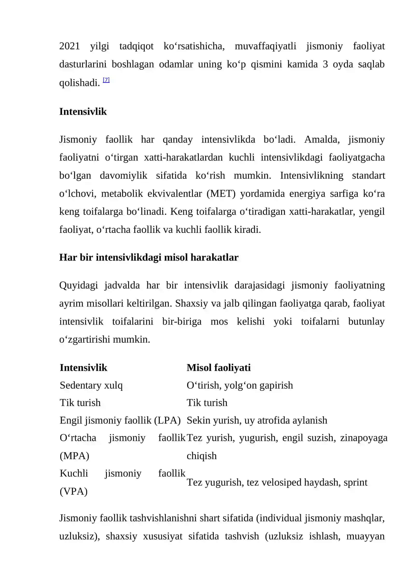 Jismoniy faollikning davo va profilaktika maqsadida qo`llanilishi 4