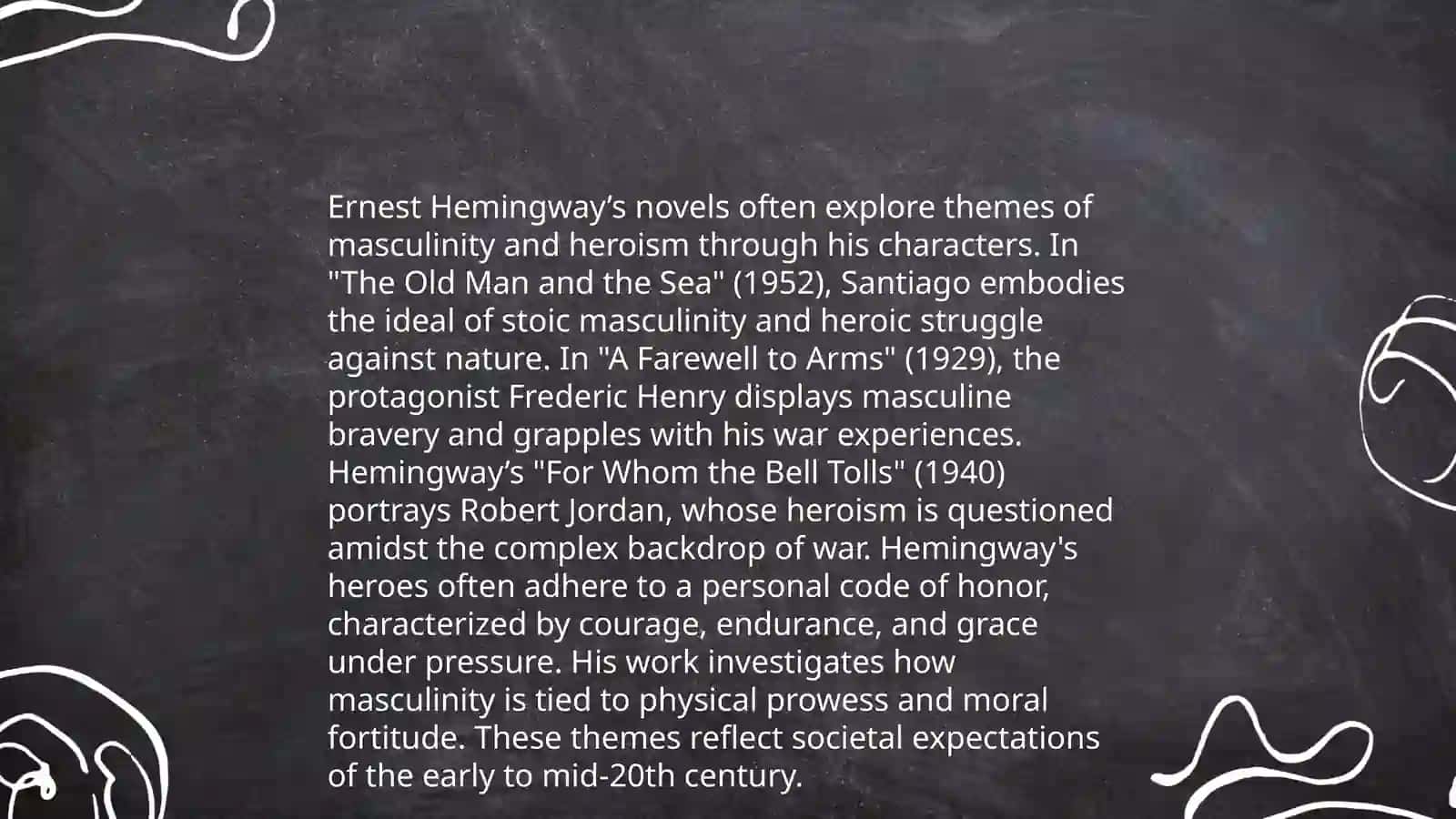 The reflection of heroism in the novels of E.Hemingway 4
