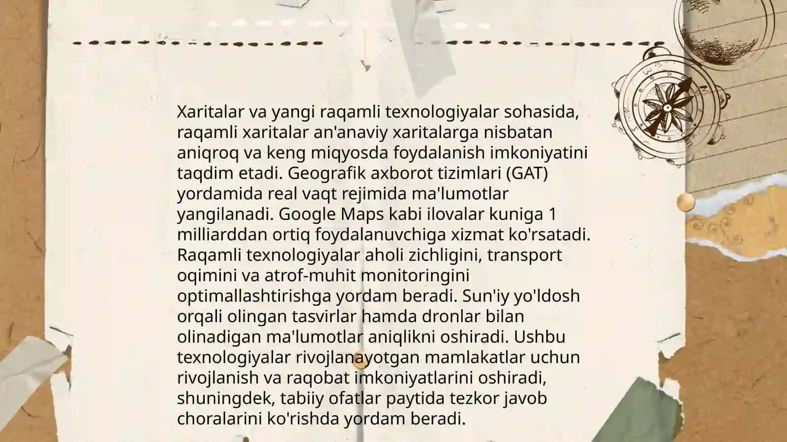 Oʻzbekistonning kartografiyasida yangi tadqiqotlar 4