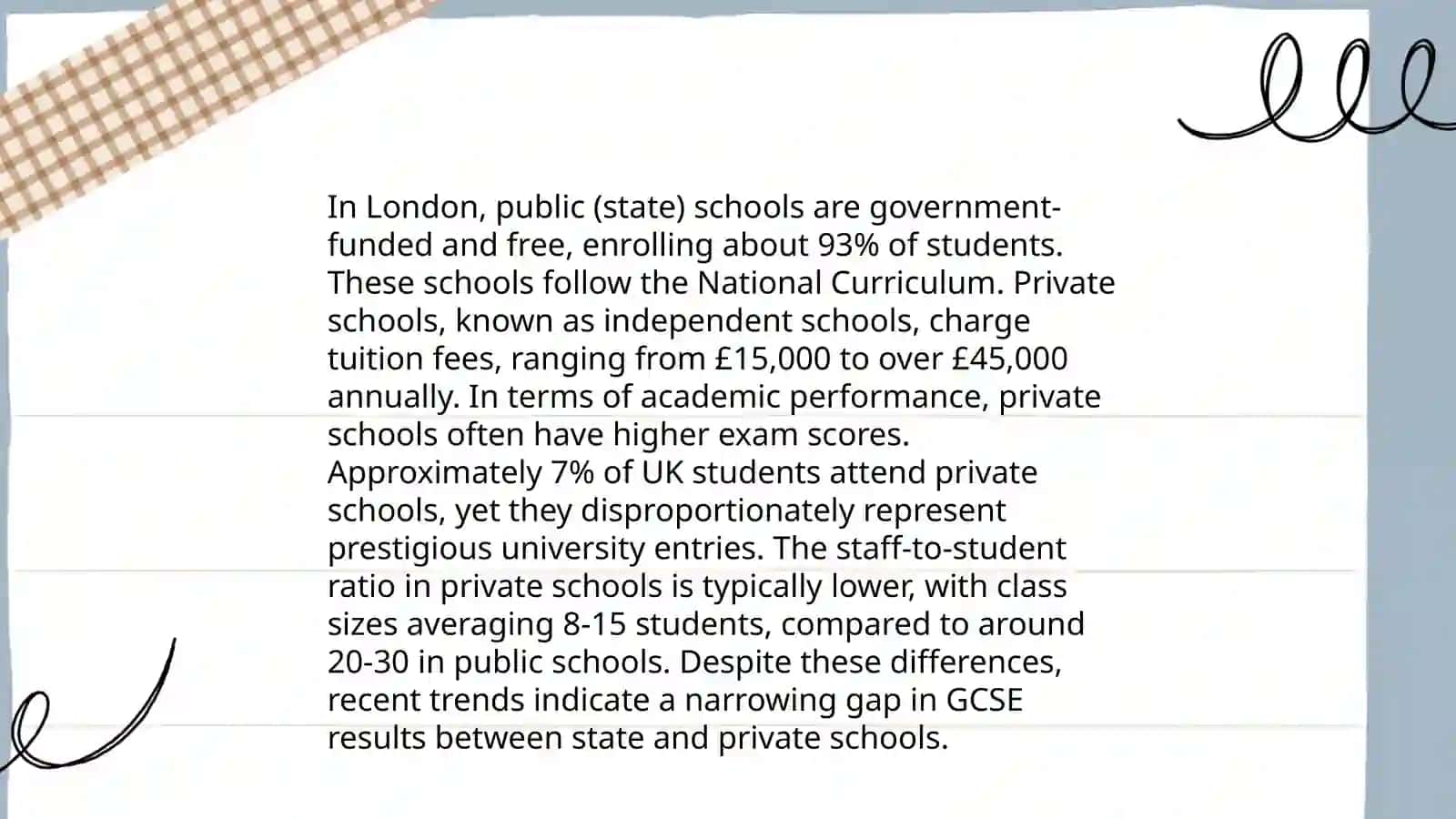 London and its education system 4