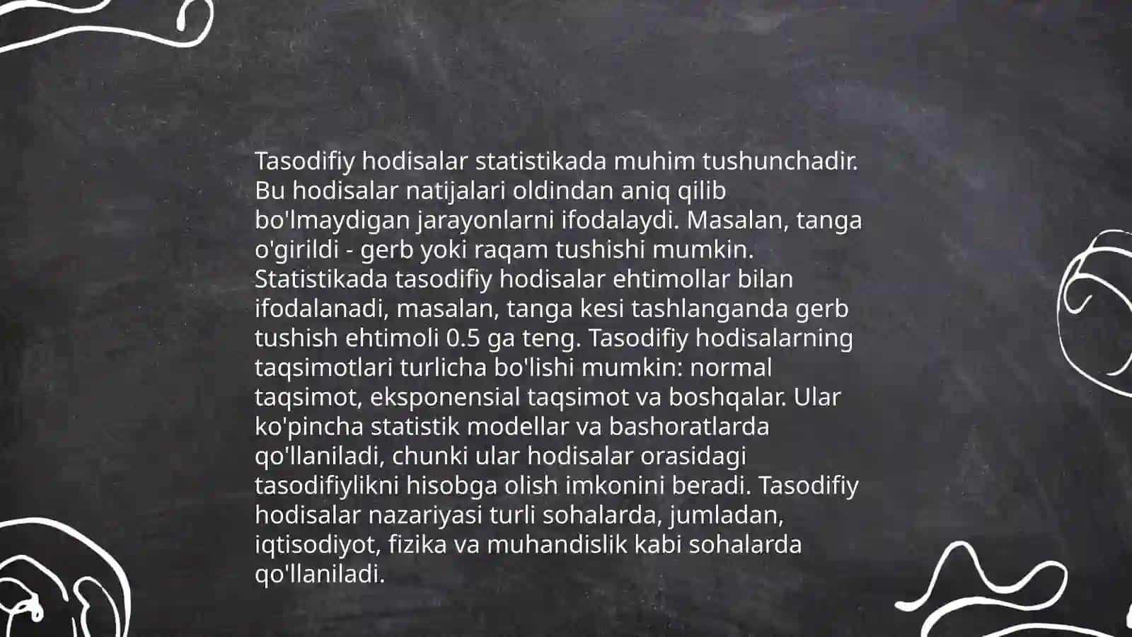 Ehtimollik ta'riflari 4