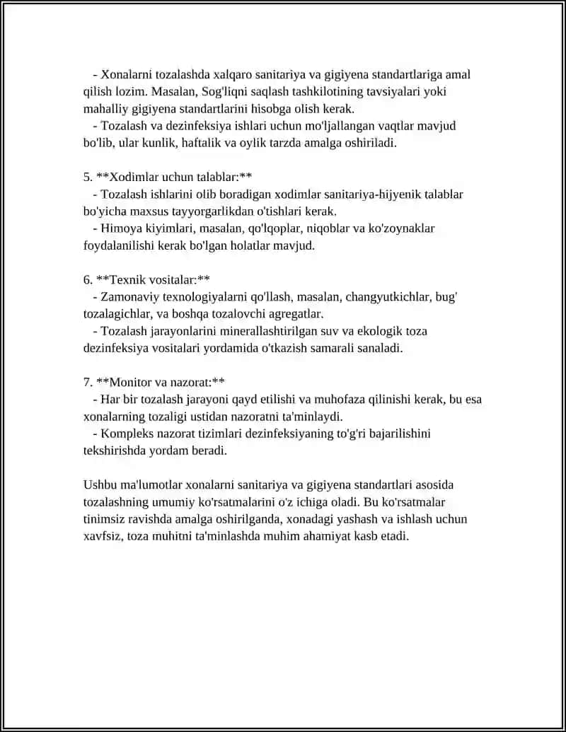 REFERAT Mavzu: TIBBIY SHIFOXONADA INSHOOTLARNI TOZALASH TURLARI 4