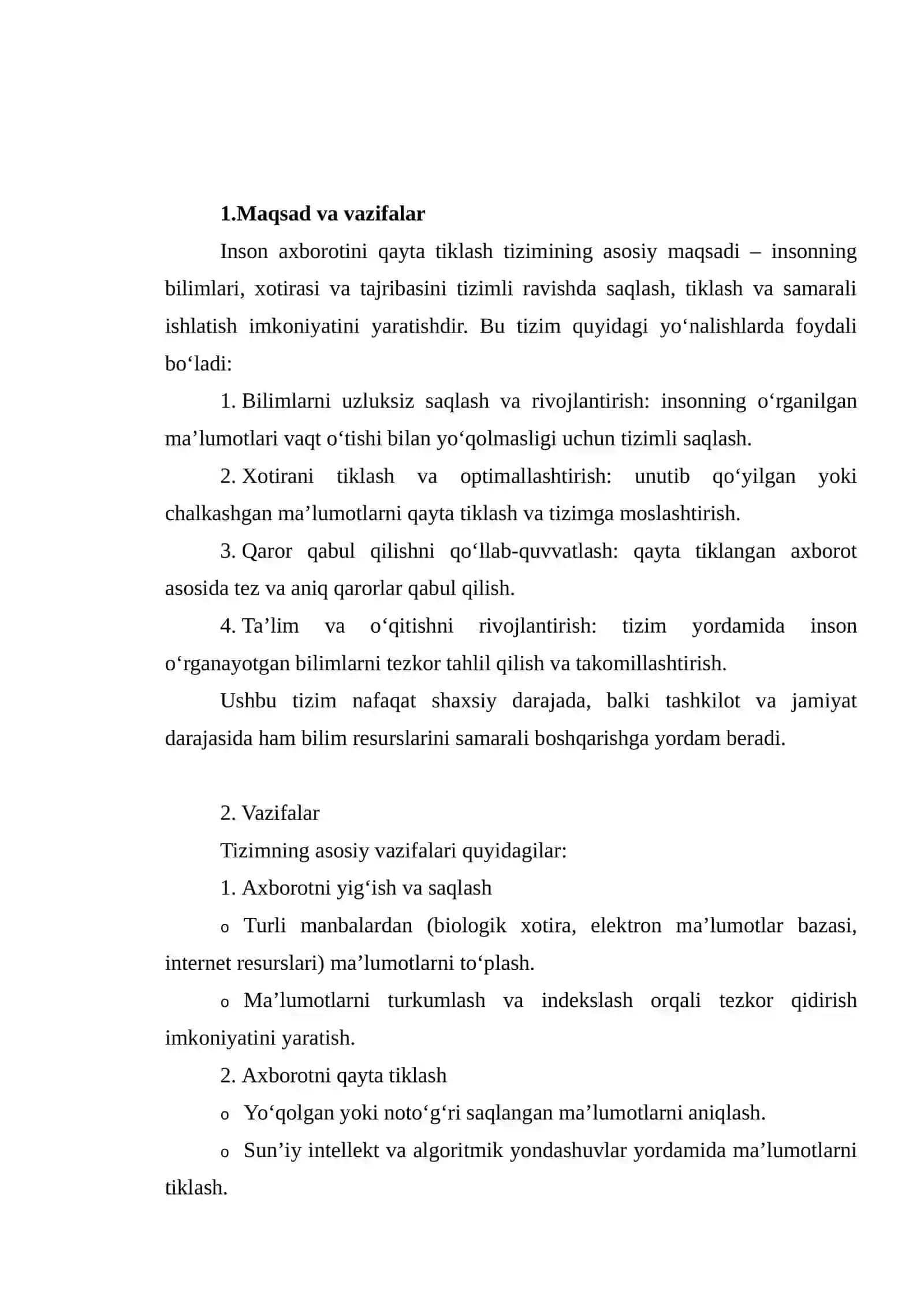 Insonning axborotini qayta tiklash tizimi 4