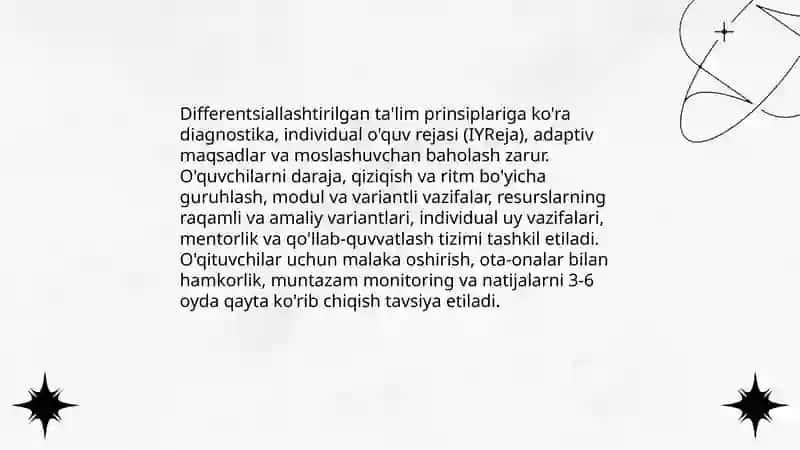 Umumiy o‘rta ta'lim maktablarida zamonaviy pedagogik texnologiyalarni joriy etish 4