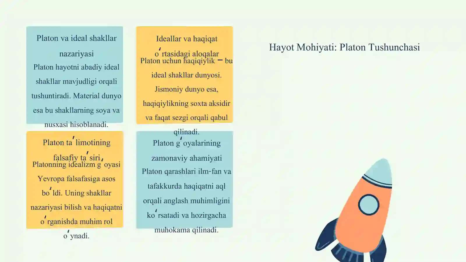 Hayotning Mohiyati Haqidagi Tasavvurlarning Rivojlanishi 4