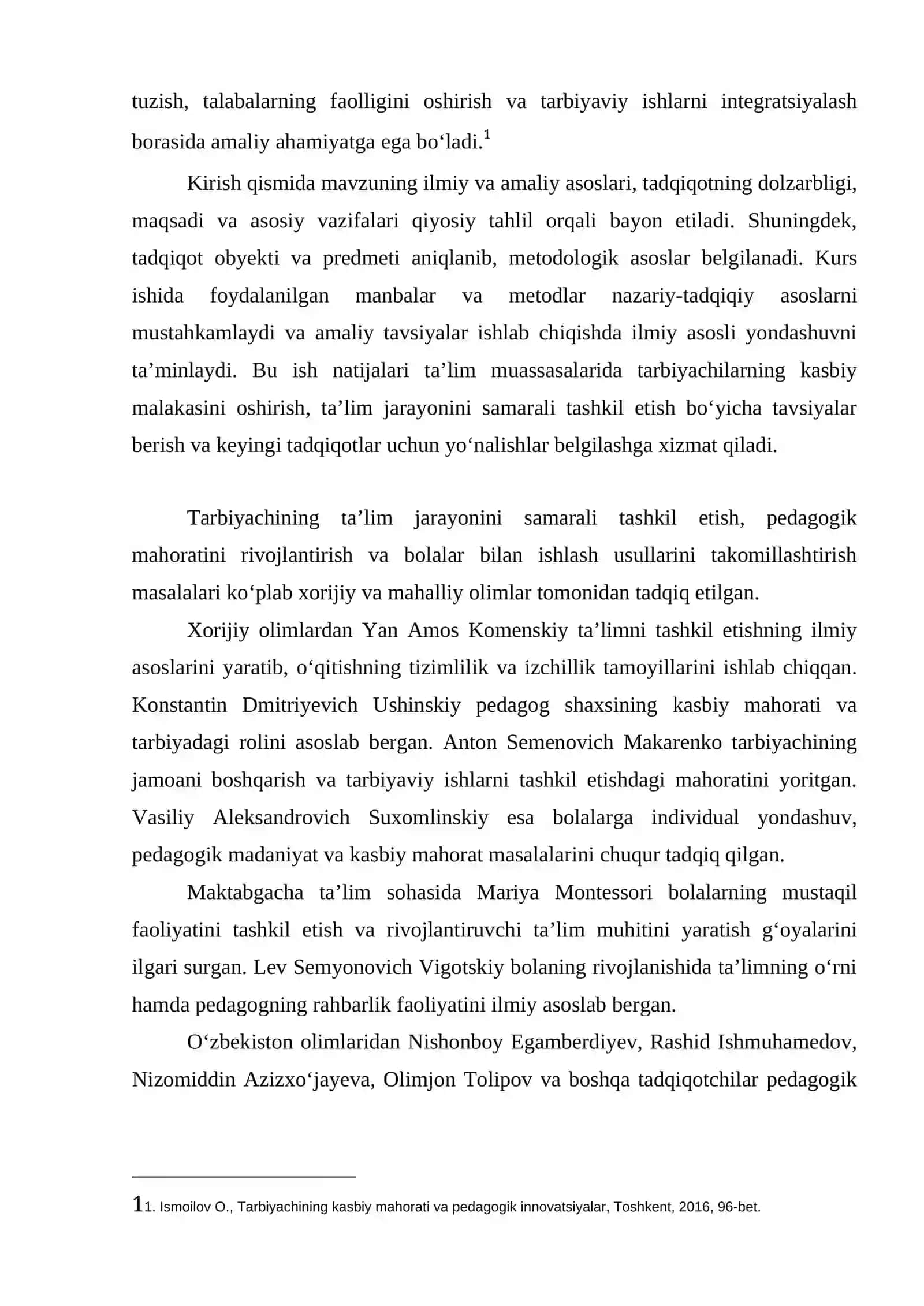 Tarbiyachining taʼlim jarayonini tashkil qilish mahorati 4