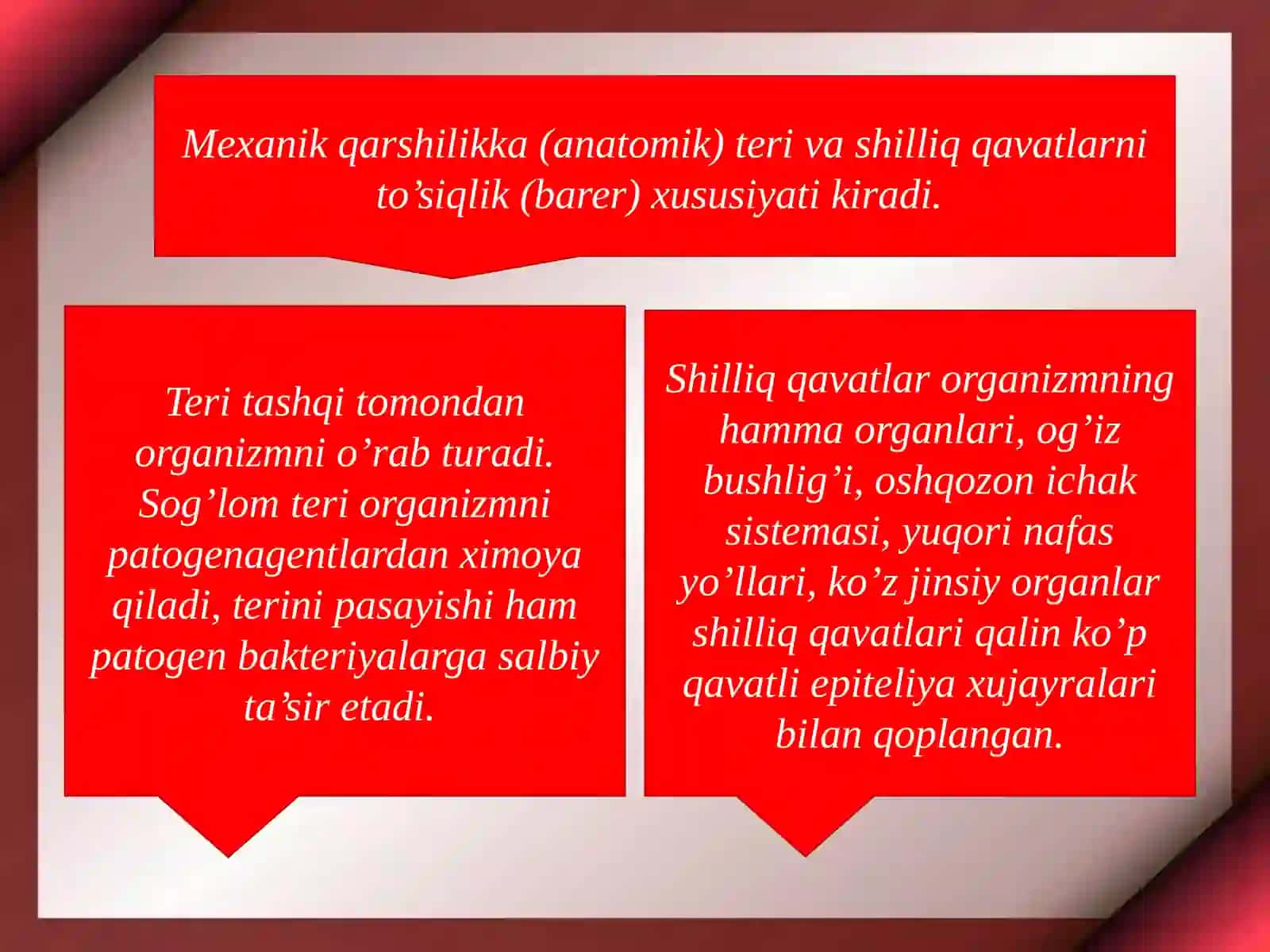 Immunitet immunitet turlari organizmning infeksiyaga qarshi ximoya mexanizmi 4