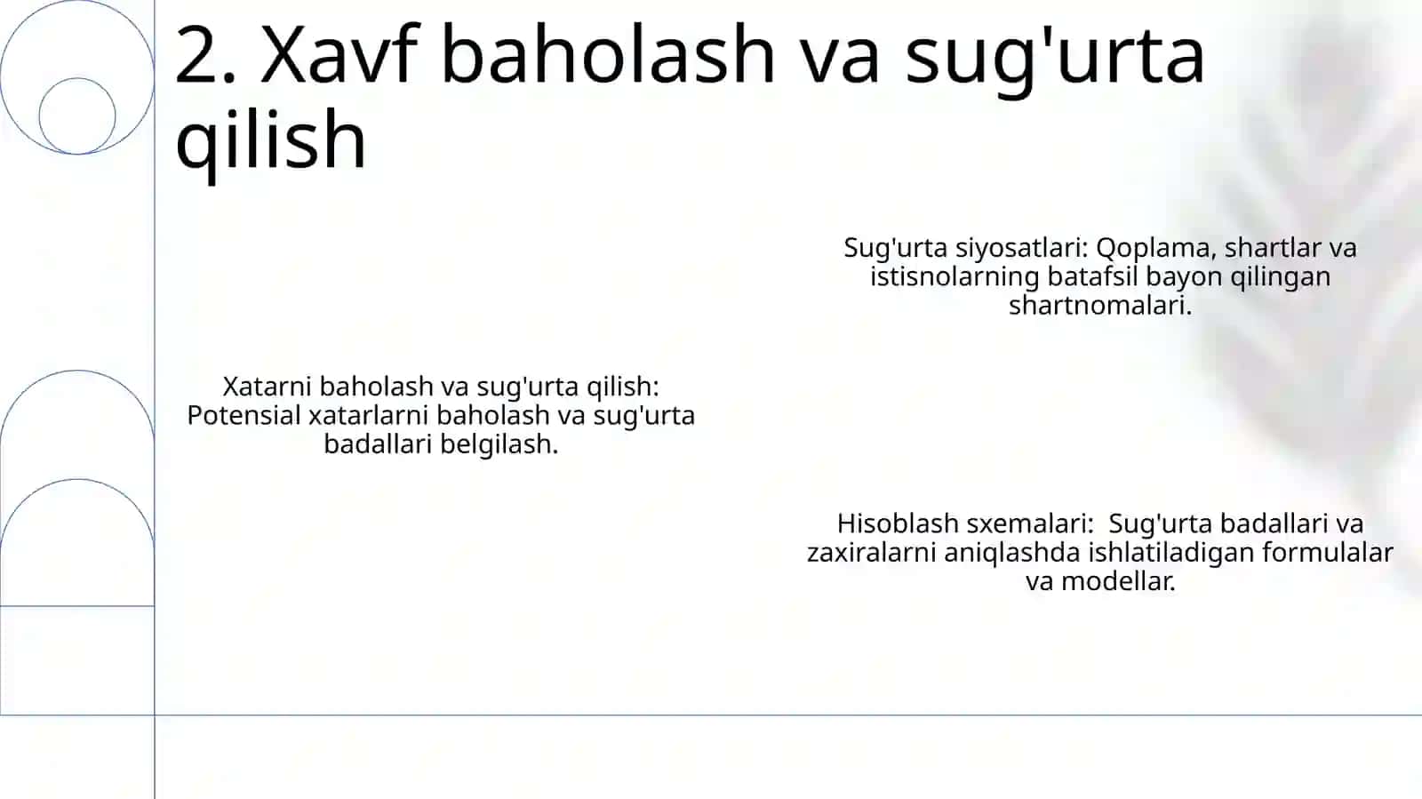 Inshoatlar va ularning hisoblash sxemalari 4
