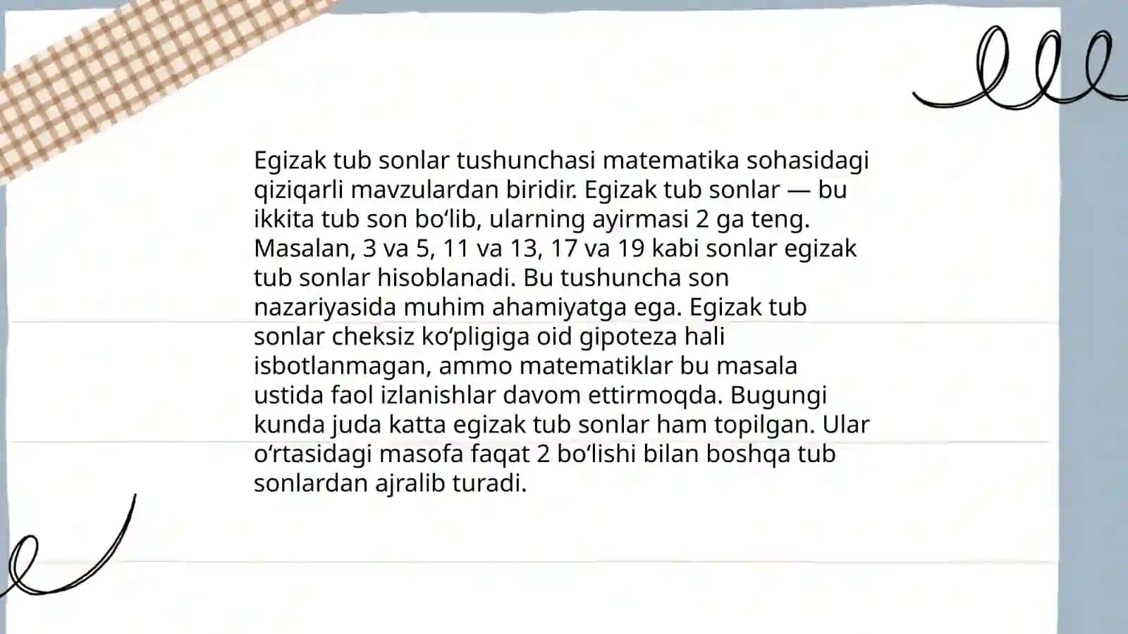Mukammal sonlar 4