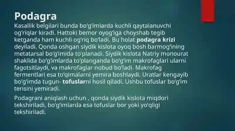 Abdulhamidning biokimyo fanidan tayyorlangan mustaqil ishi 4