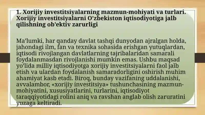 Iqtisodiyotni innovatsion rivojlantirish yo'ligi o'tish muammolari 4