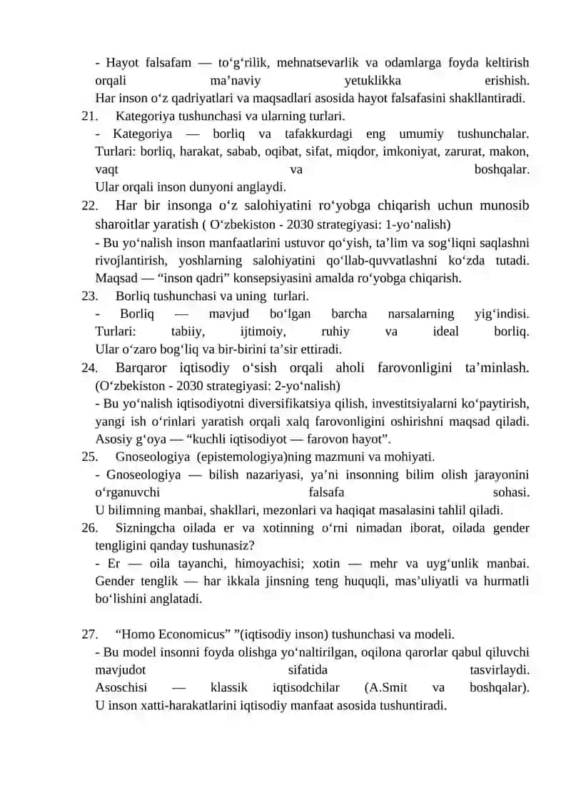 Falsafa fanining predmeti, funksiyalari 4