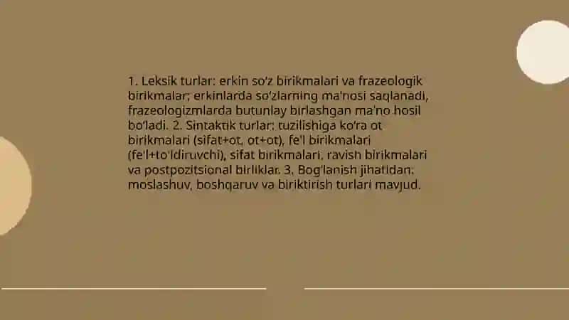 So'z birikmasi va gap sintaksisi 4