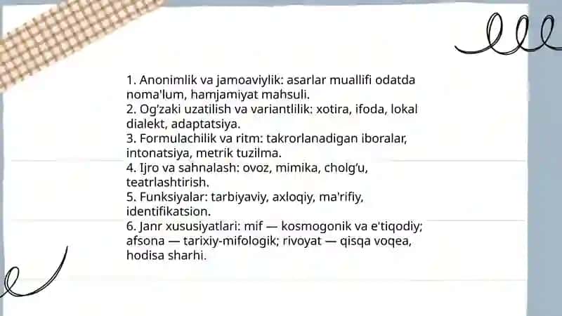 Xalq ogzaki ijodi 4