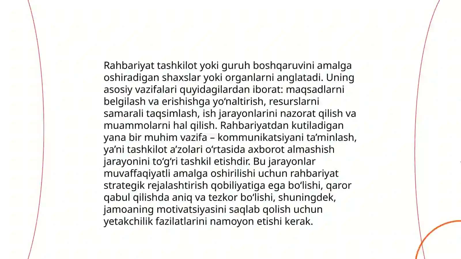 Tashkilot personal. Mexnatni tashkil etishni xususiyatlari 4