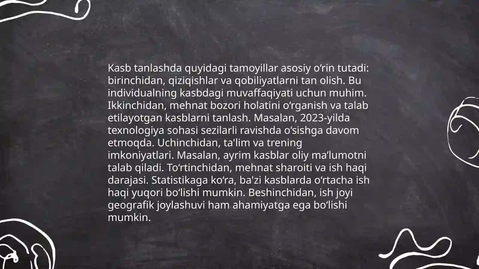 Kasb hunarga yoʻnaltirish tamoyillari,shakl va metodlari 4