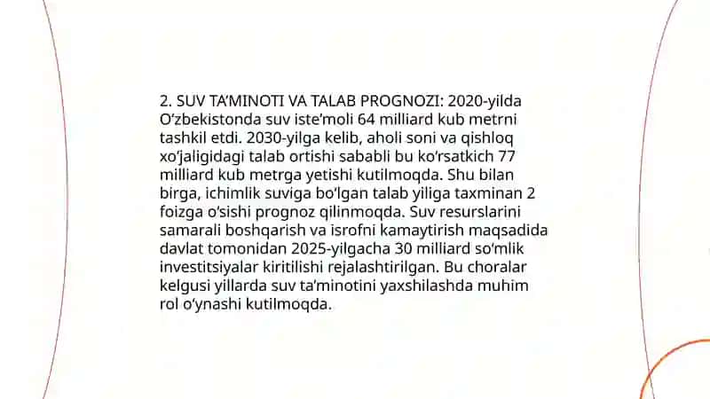 Suv resurslarini hqvzaviy boshqarishni rejalashtirish jarayoni 4