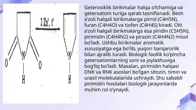 Biologik Aktiv Geterosiklik Birikmalar 4
