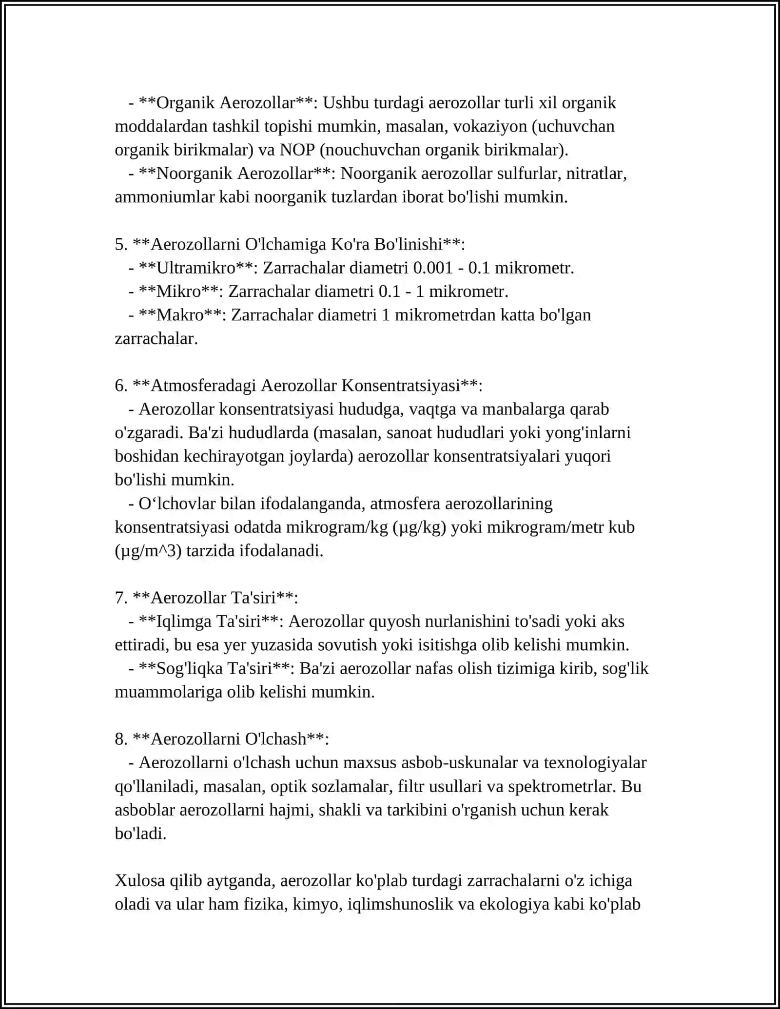 AEROZOLLAR VA ULARNING INSON SALOMATLIGIGA TASIRI 4