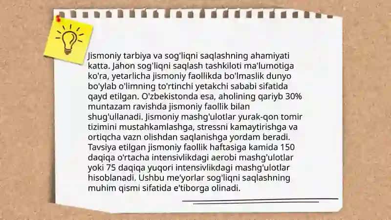 Jismoniy madaniyatning jamiyatdagi vazifalari va shakillari 4