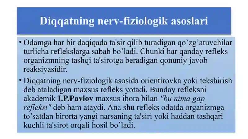 Diqqat va Sezgi 4
