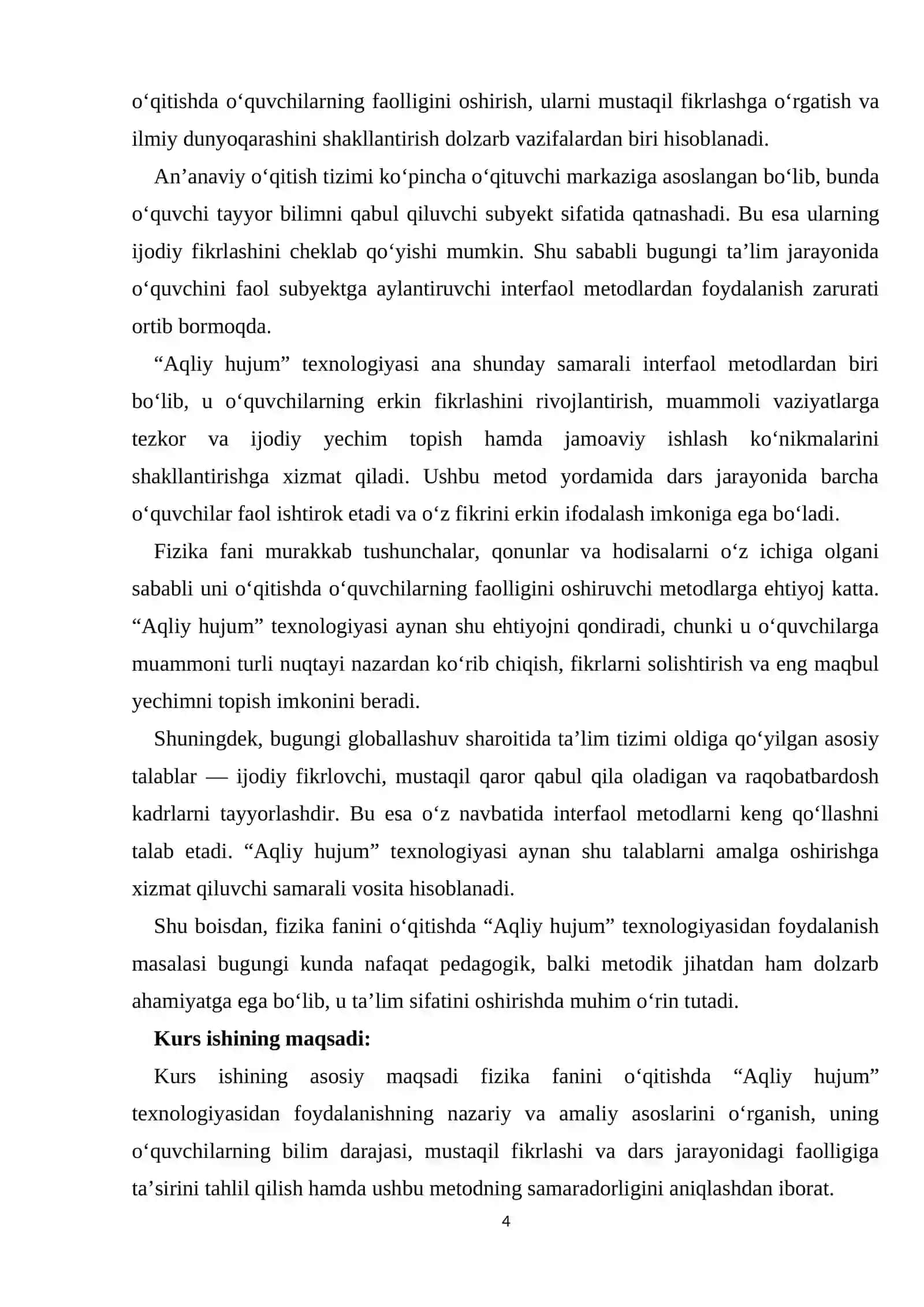 FIZIKA VA ASTRONOMIYA ÒQITISH METODIKASI 4