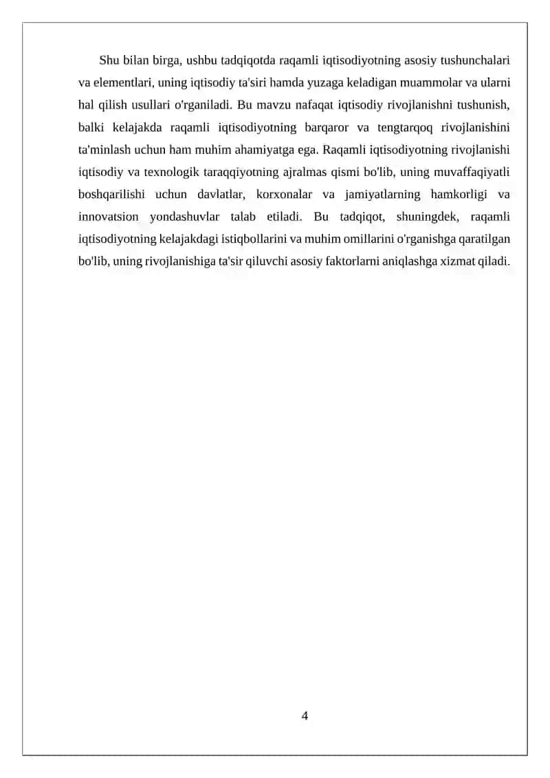Raqamli iqtisodiyotning rivojlanib borishi 4
