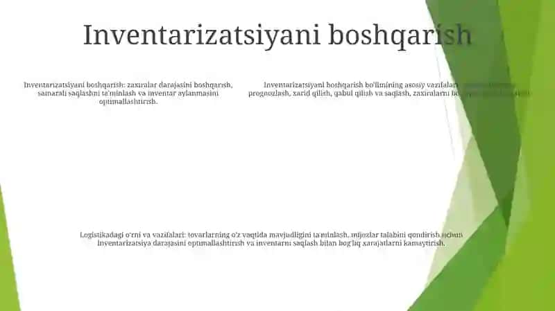 Taqsimot BoʻLimining Asosiy Funktsiyalari Va Bu BoʻLim Logistikada Maqsadi Va Vazifalari 4