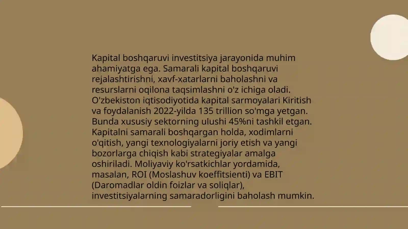 Xys islox qlish tzimida moliyaviy resuslar 4