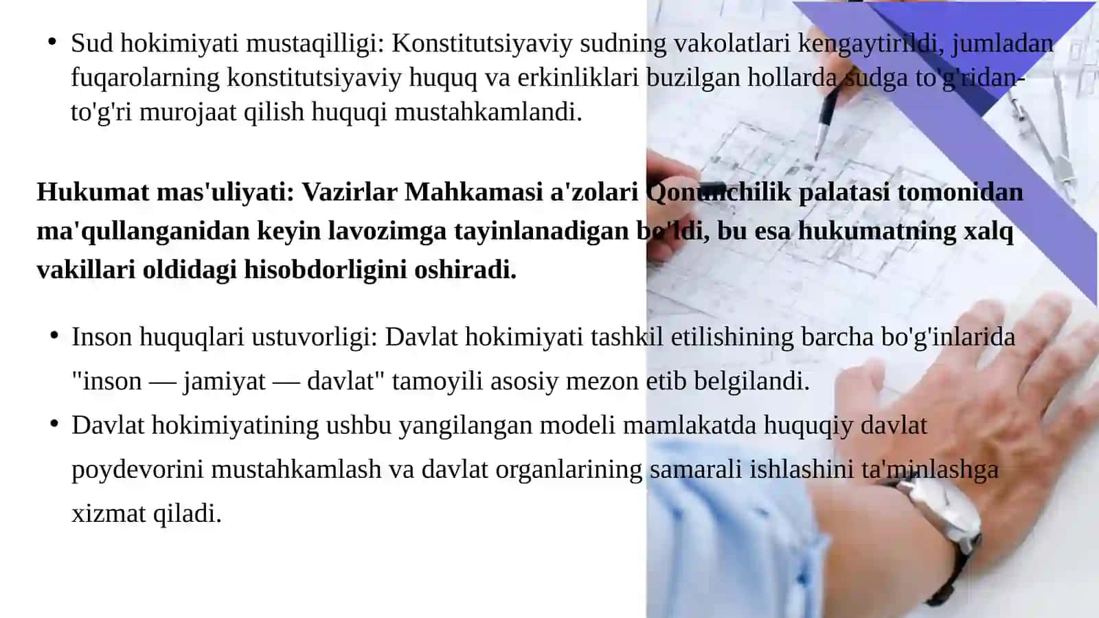 Yangi tahrirdagi O'zbekiston Respublikasi Konstitutsiyasi 4