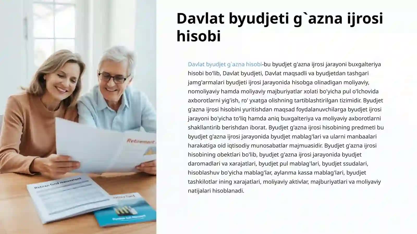 Davlat budjeti va davlat maqsadli jamg'armalari budjeti ijrosi bo'yicha budjet hisobida qo'llaniladigan hisob hujjatlari va registrlari 4
