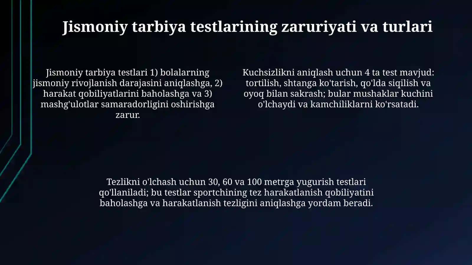 Alpomish va Barchinoy test sinovlari jismoniy tarbiya bo'yicha 4