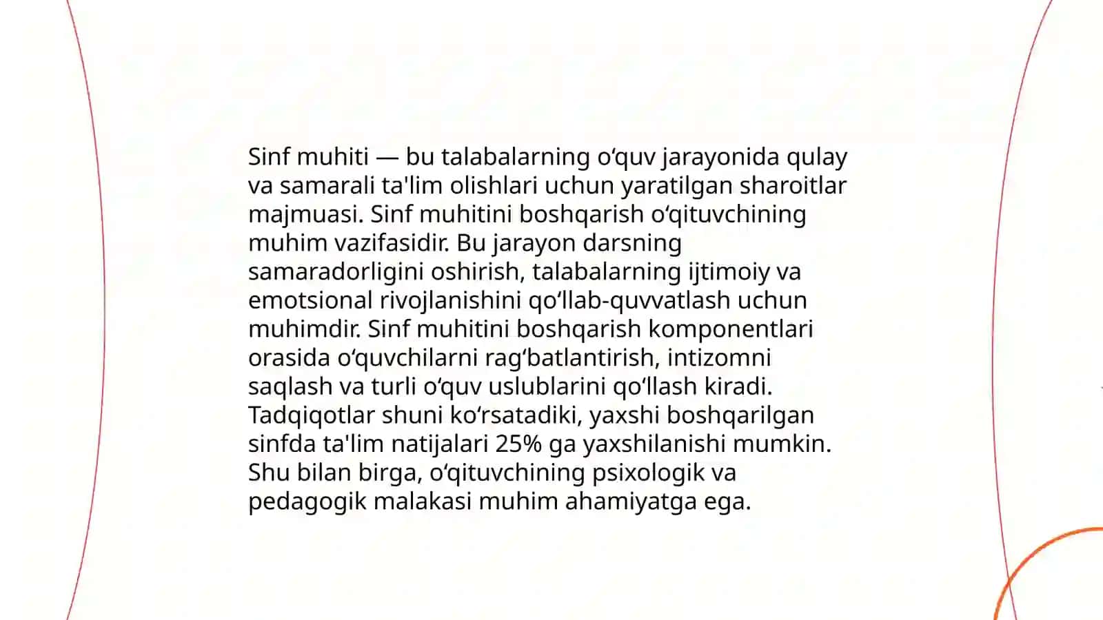 Sinf rahbarining tarbiyaviy faoliyati samaradorligini oshirish usullari 4