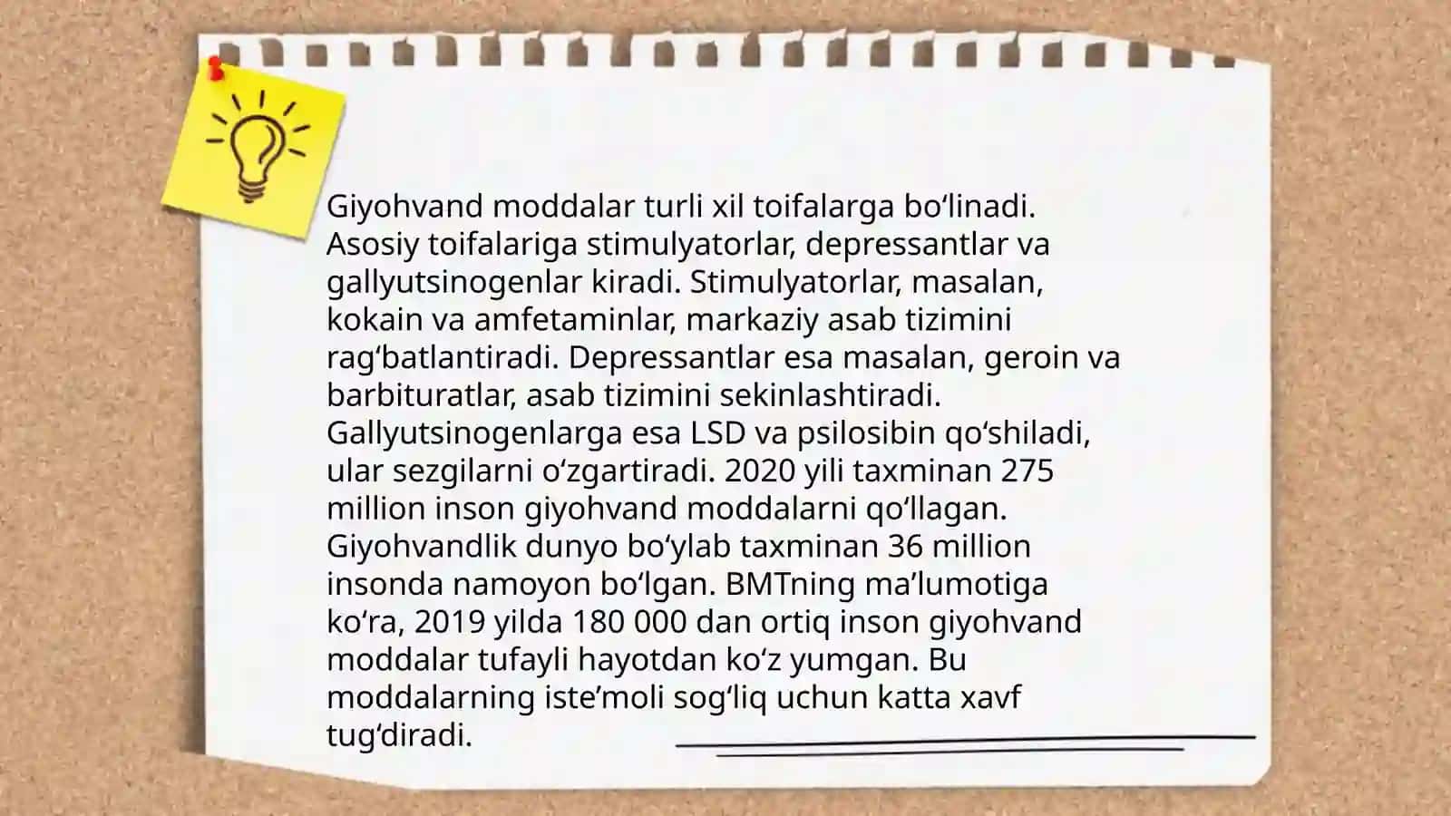 Giyohvandlik-davr vabosi 4