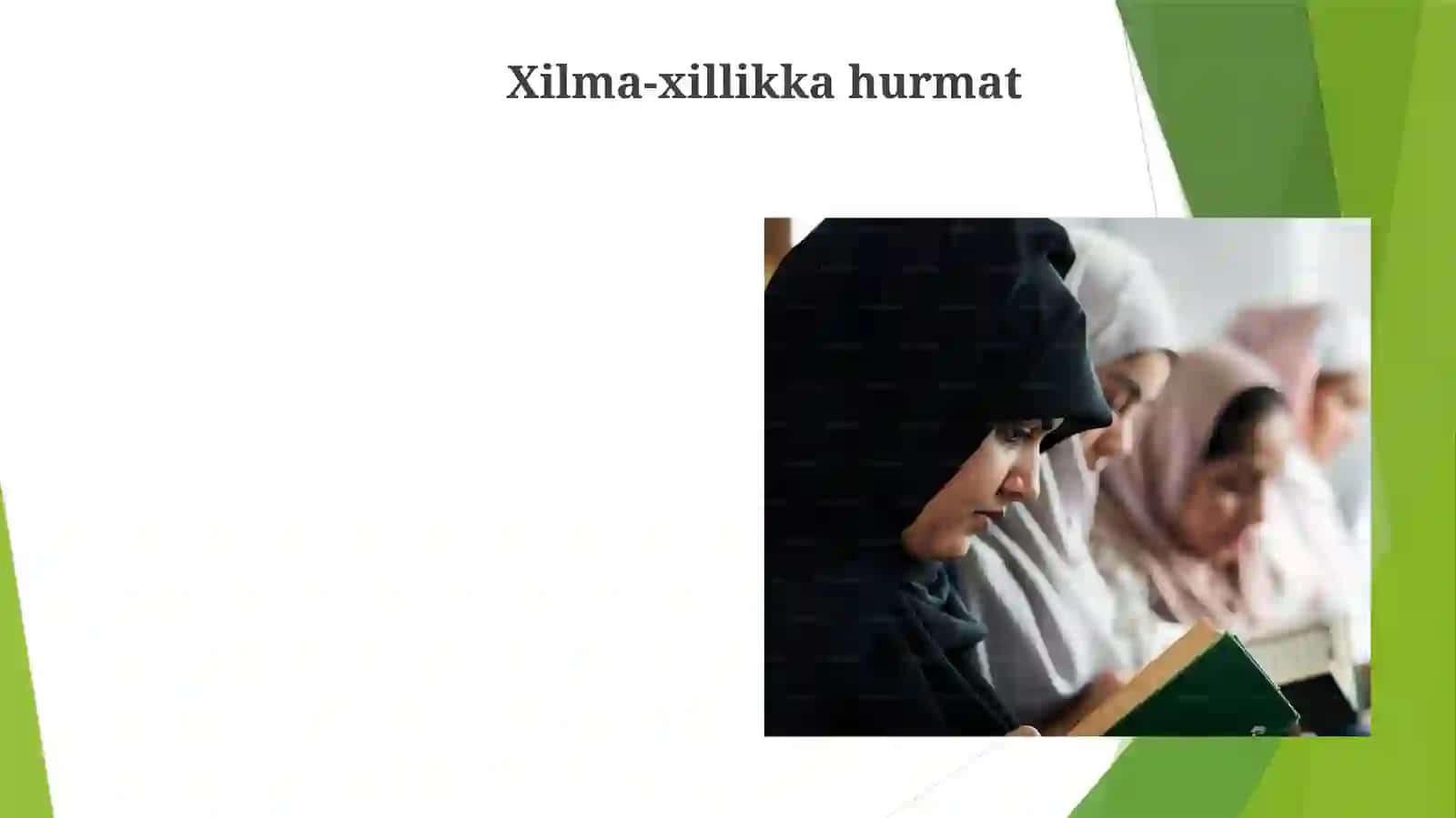 Islom dinining umuminsoniy ijtimoiy madaniy va ma’rifiy qadriyatlar 4