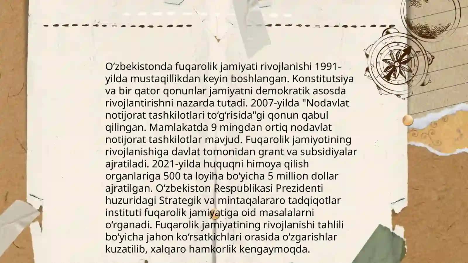 O‘zbekistonda demokratik, fuqarolik jamiyati asoslarining shakllanishi 4