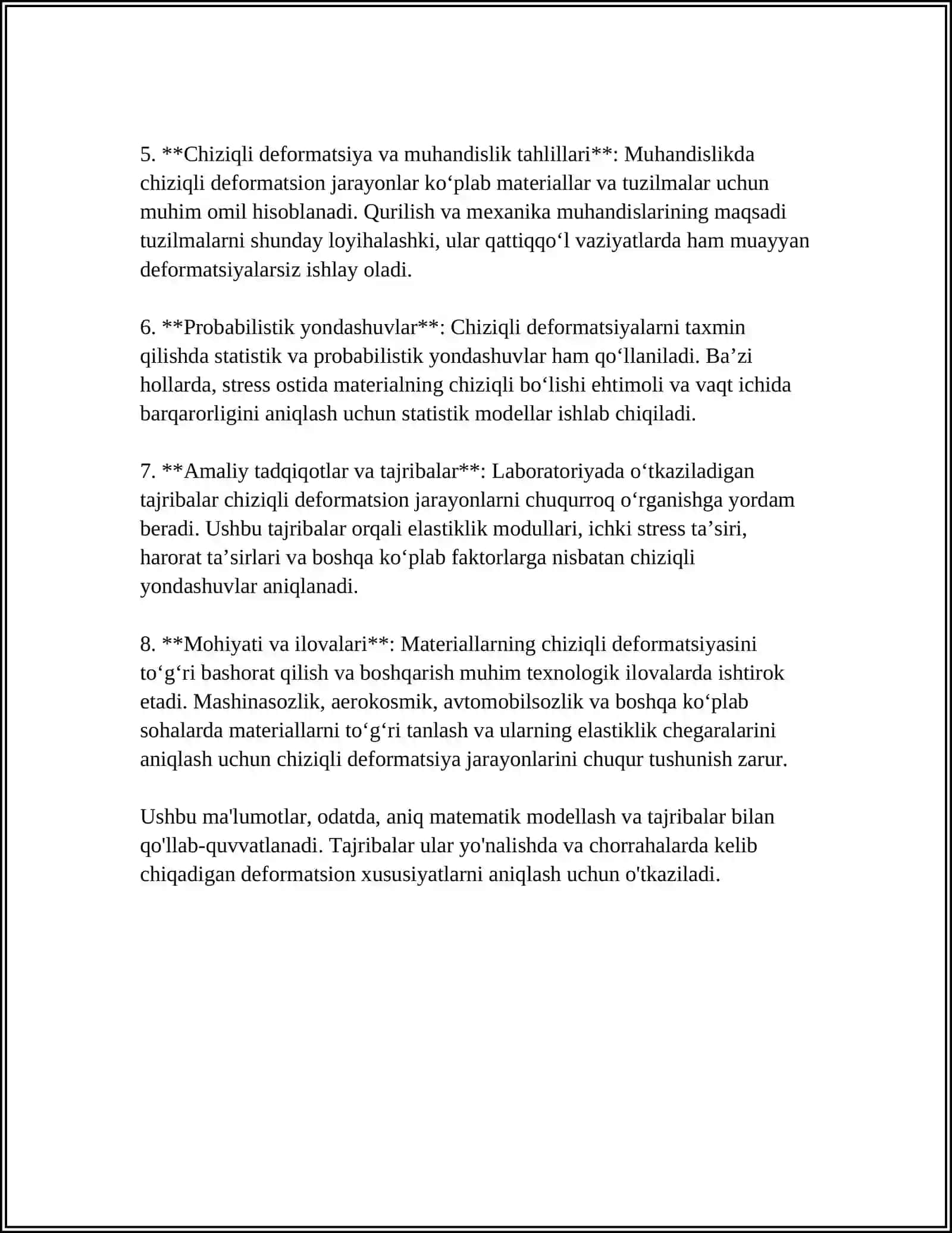 DEFORMATSION JARAYONLARNI MODELLASHTIRISH 4