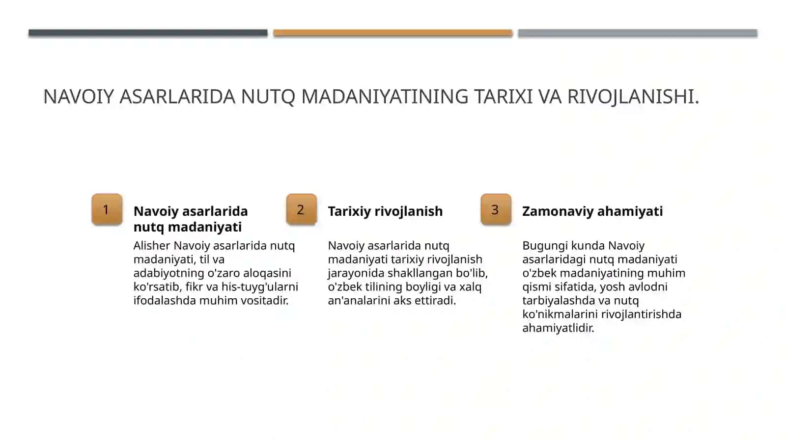 Alisher Navoiy ijodida nutq madaniyati va notiqlik sanʼati masalalari talqini 4