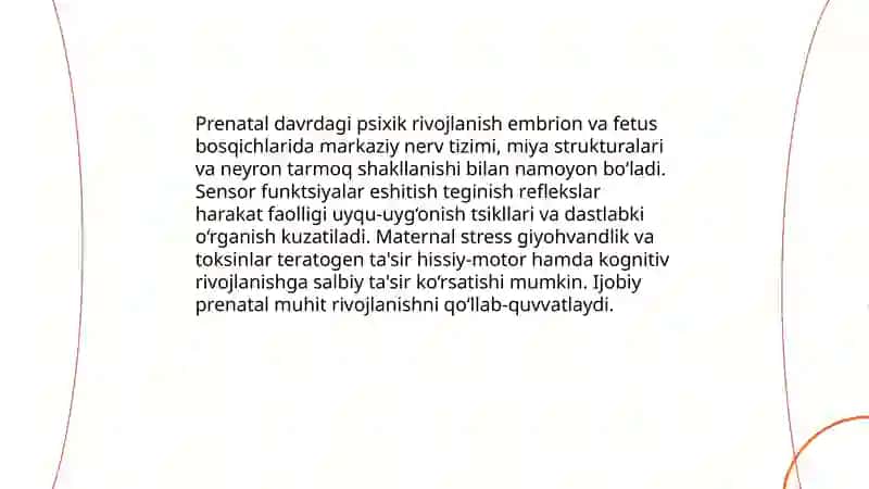 Inson psixikasining ontogenezda rivojlanishi 4