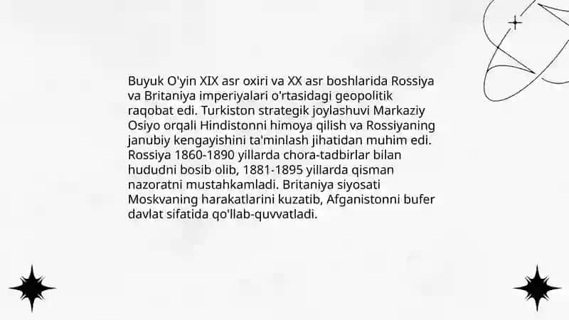 Rossiya imperiyasi tomonidan turkiston o'lkasini bosib olinishi 4