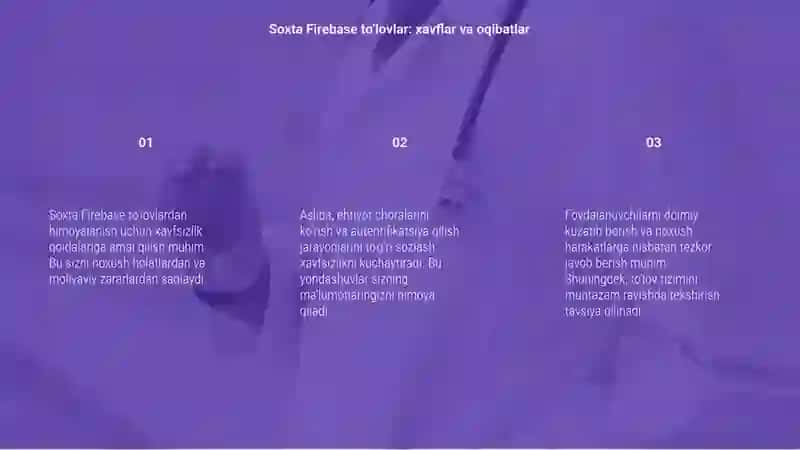 Soxta firebgar to‘lovlardan himoyalanish usuli. 4