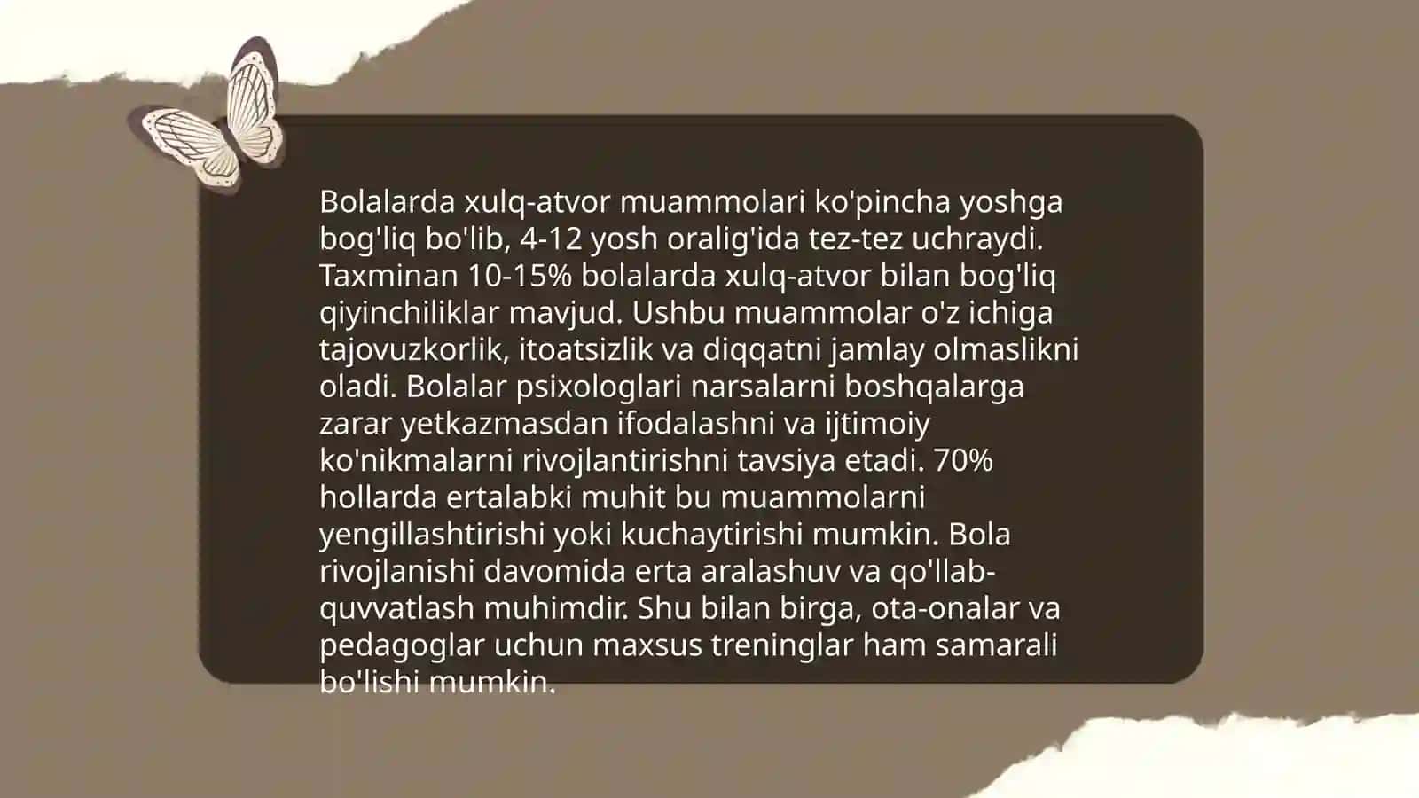 Bola psixalogiyasining muammolari oʻrganilishi 4